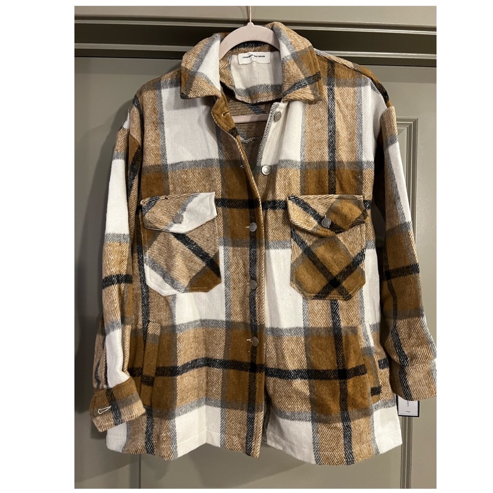 Flannel style shacket